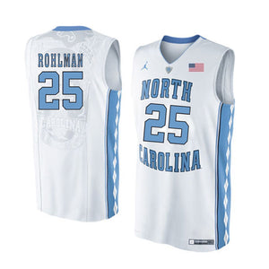 Aaron Rohlman North Carolina Basketball Jersey 2019-White