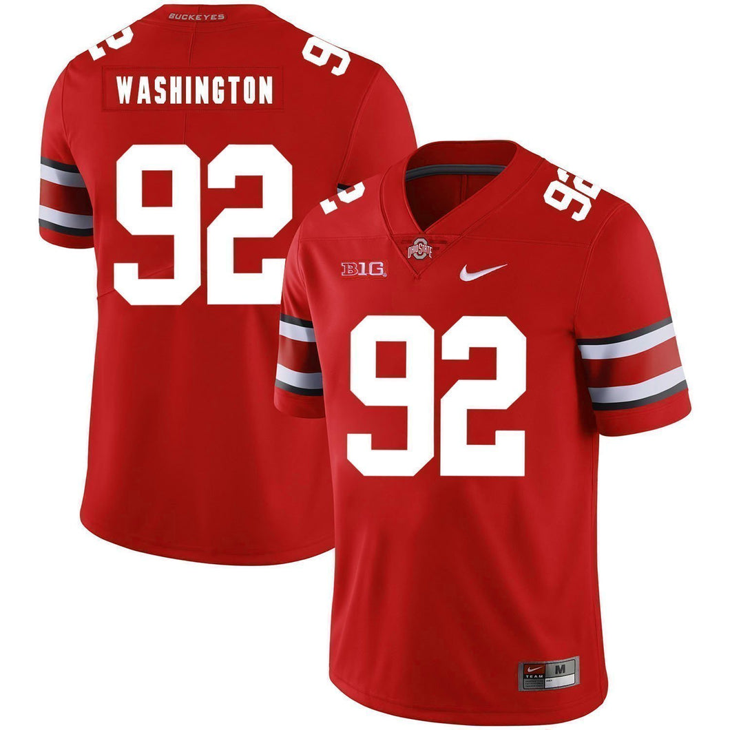 Adolphus Washington Ohio State Buckeyes Football Jersey 2019 - Red