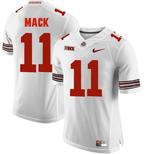 Austin Mack Ohio State Buckeyes Football Jersey 2019 - White