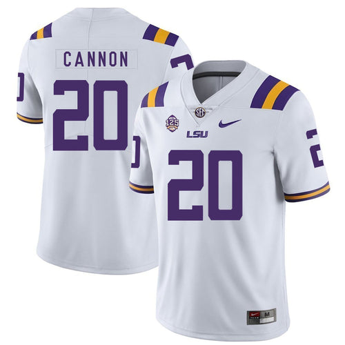 Billy Cannon LSU Tigers Football Jersey 2019 - White