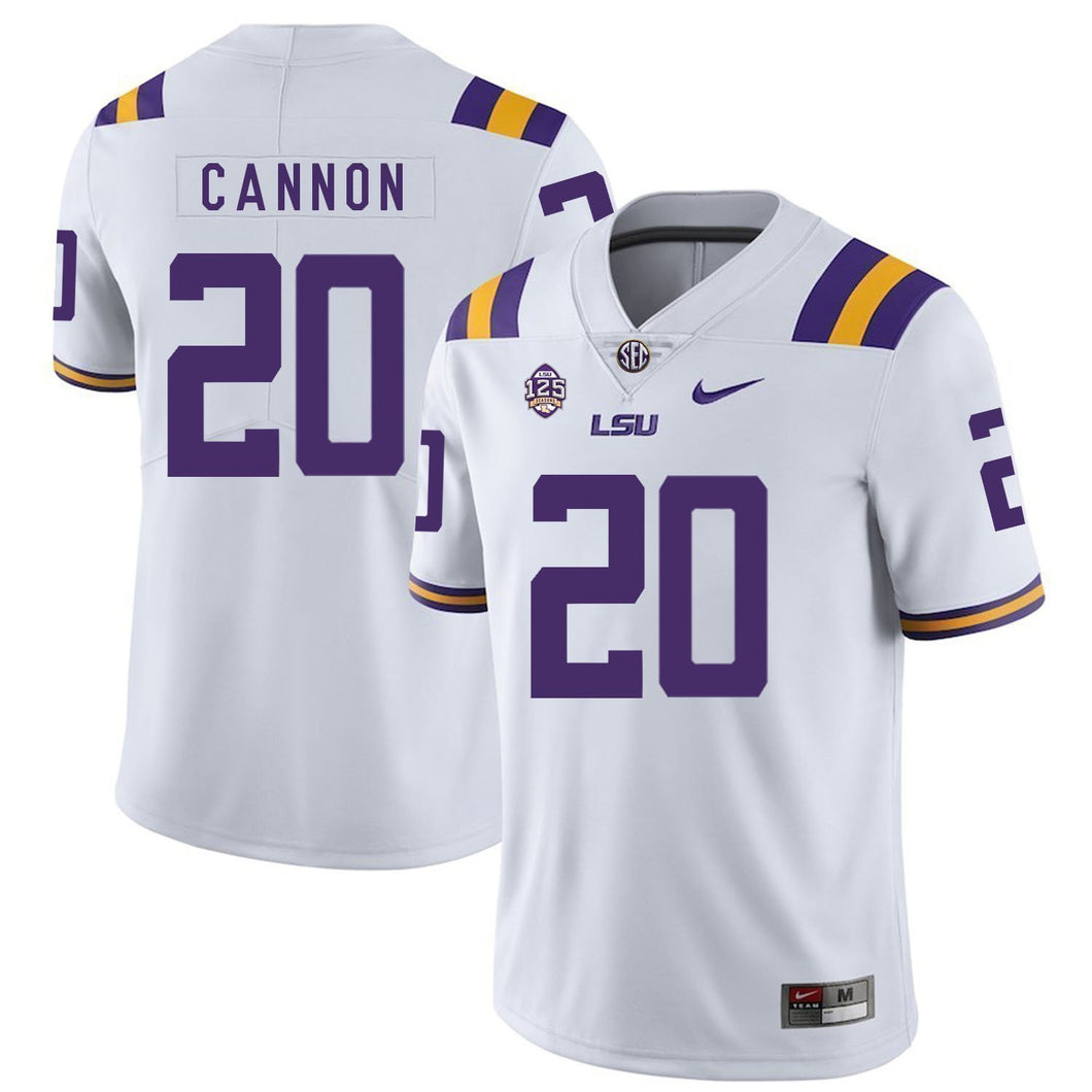 Billy Cannon LSU Tigers Football Jersey 2019 - White