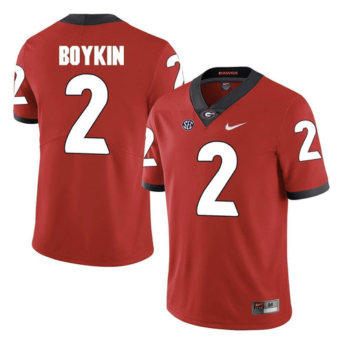 Brandon Boykin Georgia Bulldogs Football Jersey 2019 Red