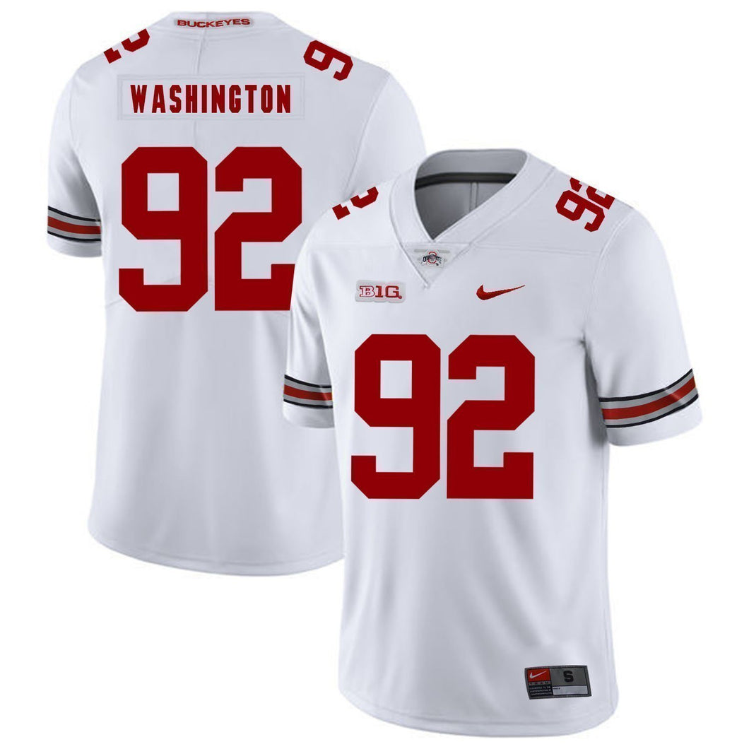 Adolphus Washington Ohio State Buckeyes Football Jersey 2019 - White