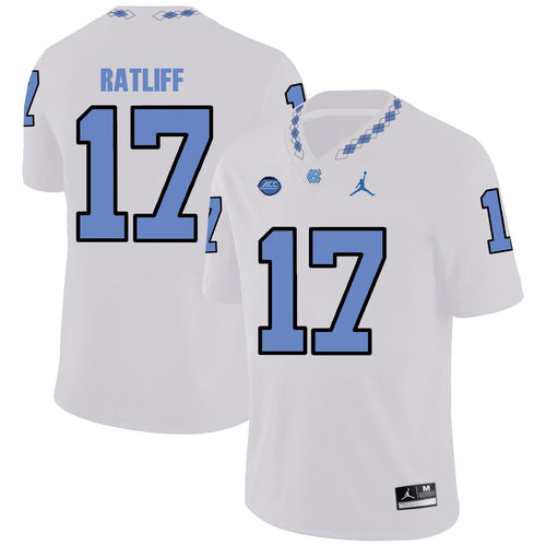 Anthony Ratliff-Williams North Carolina Tar Heels Jordan Football Jersey 2019 - White