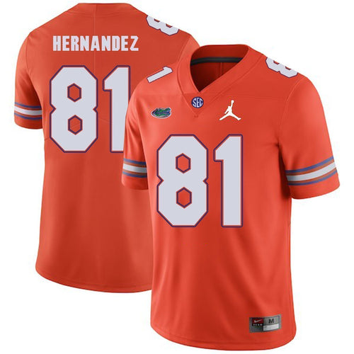 Aaron Hernandez Florida Gators Football Jersey 2019 - Orange