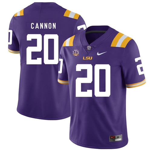 Billy Cannon LSU Tigers Football Jersey 2019 - Purple