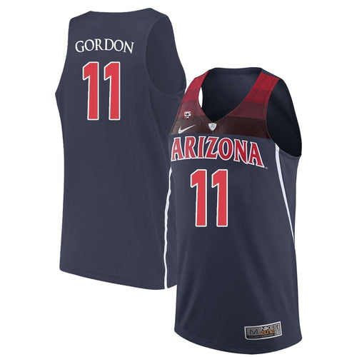 Aaron Gordon Arizona Wildcats Basketball Jersey 2019-Navy