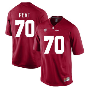 Andrus Peat Stanford Cardinal Football Jersey 2019 - Red