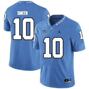 Andre Smith North Carolina Tar Heels Jordan Football Jersey 2019 - Light Blue