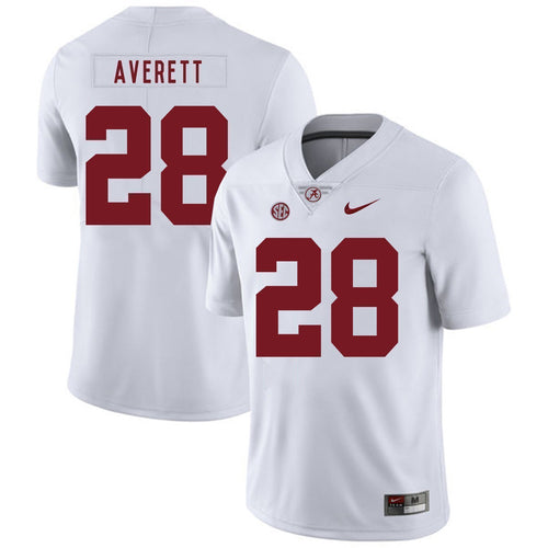 Anthony Averett Alabama Crimson Tide Football Jersey 2019 White