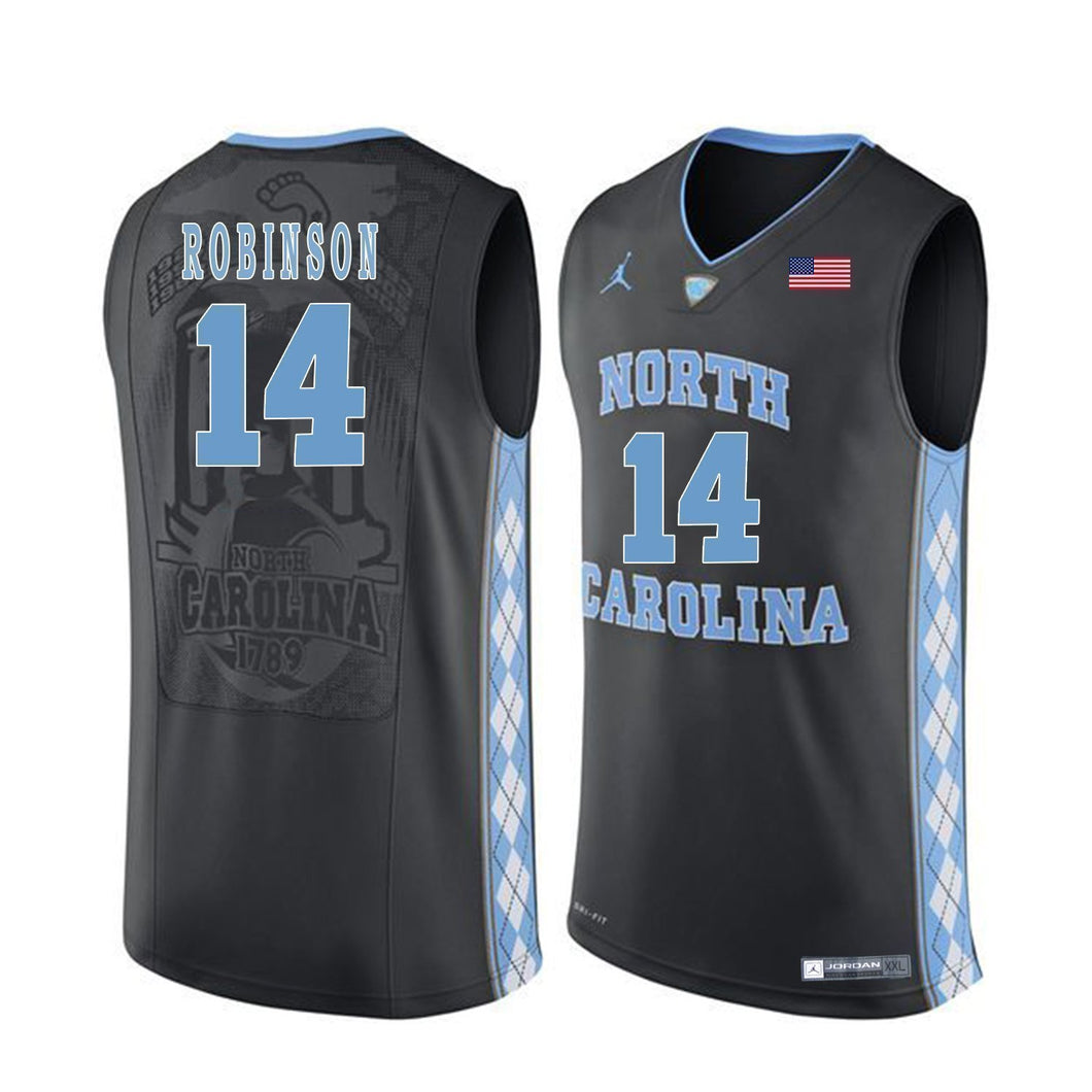 Brandon Robinson North Carolina Basketball Jersey 2019-Black