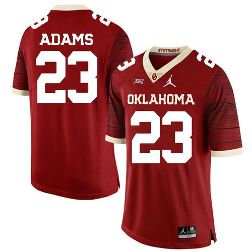 Abdul Adams Oklahoma Sooners Jordan Football Jersey 2019 - Crimson