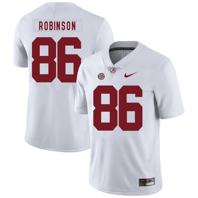 A'Shawn Robinson Alabama Crimson Tide Football Jersey 2019-White