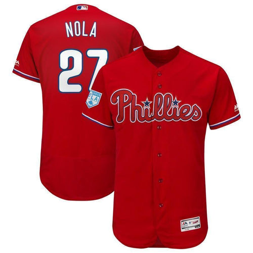 Aaron Nola Philadelphia Phillies 2019 Spring Training Baseball Player Jersey 2019