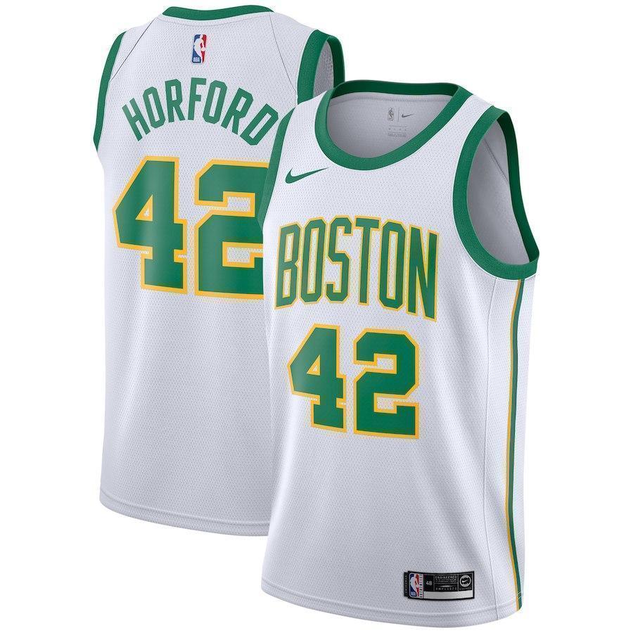 Boston Celtics #42 Al Horford NEWCity Edition Swingman Jersey 2019