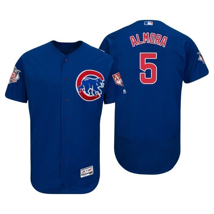 Albert Almora Jr Chicago Cubs 2019 Spring Training Baseball Player Jersey 2019