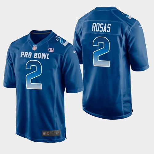 Aldrick Rosas New York Giants NFC 2019 Pro Bowl Game Jersey 2019