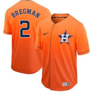 Alex Bregman Houston Astros 2019 New Arrivals Baseball Player Fade Jersey 2019