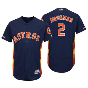 Alex Bregman Houston Astros 150th Anniversary Baseball Jersey 2019 - Navy