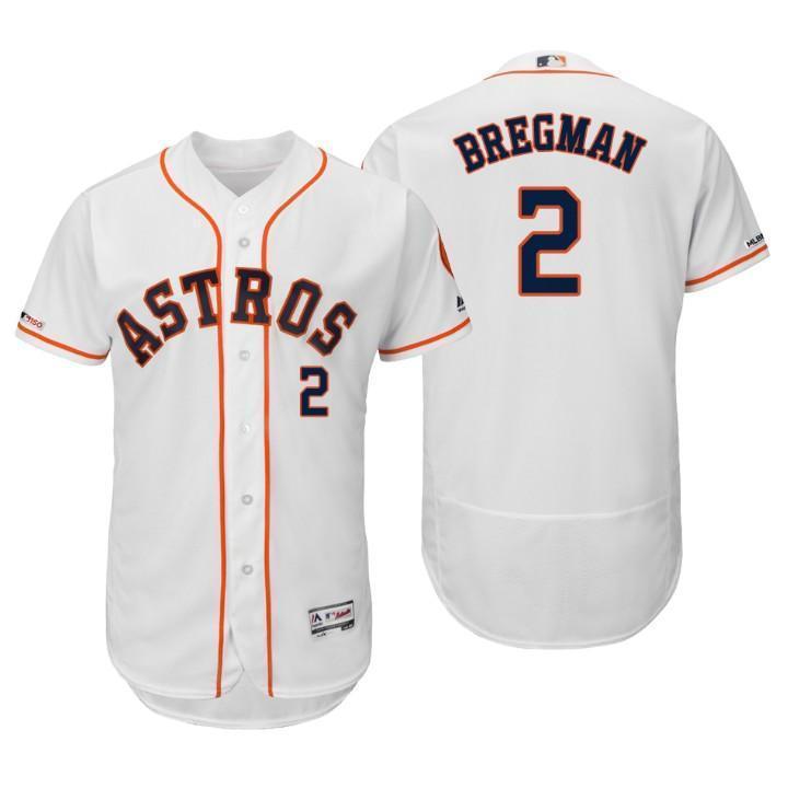 Alex Bregman Houston Astros 150th Anniversary Baseball Jersey 2019 - White