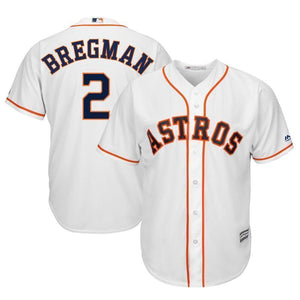 Alex Bregman Houston Astros Baseball Player Jersey 2019