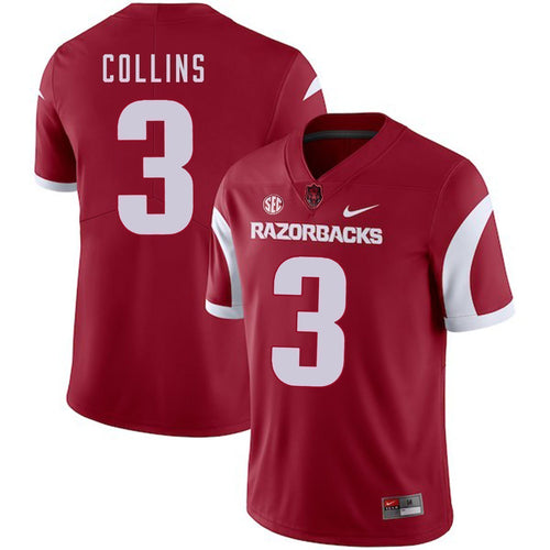 Alex Collins Arkansas Razorbacks Football Jersey 2019 - Red