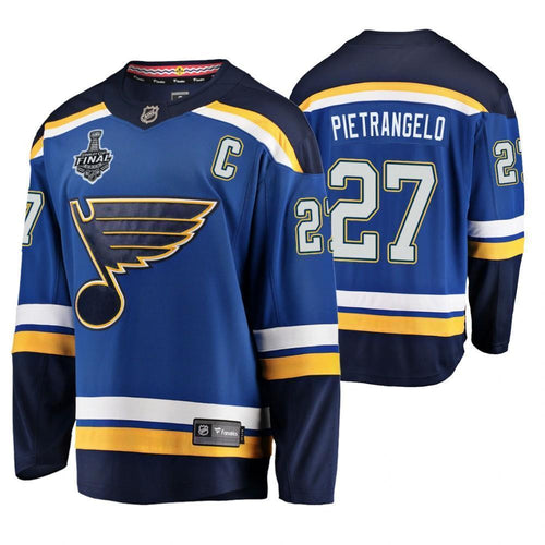 Alex Pietrangelo St. Louis Blues 2019 Stanley Cup Player Swingman Jersey 2019 - Blue