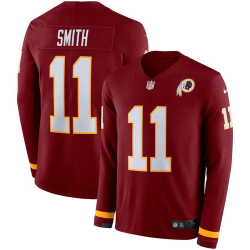 Alex Smith Washington Redskins Therma Long Sleeve Jersey 2019