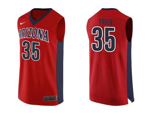 Allonzo Trier Arizona Wildcats Basketball Jersey 2019 - Crimson