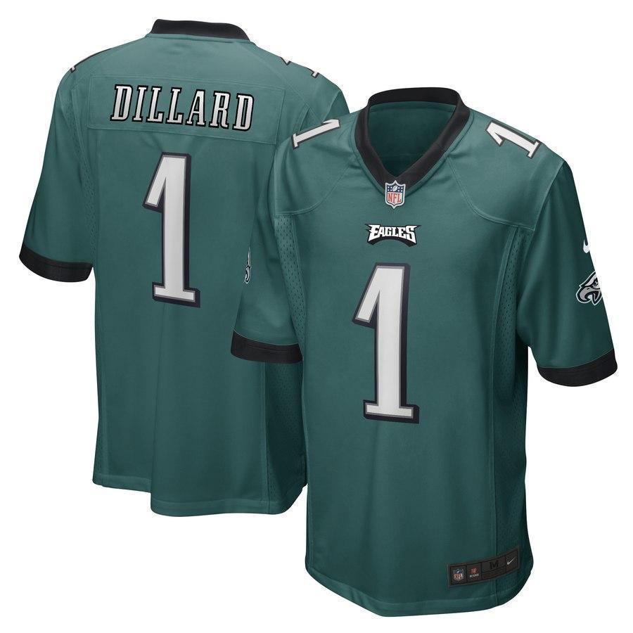 Andre Dillard Philadelphia Eagles 2019 Draft First Round Pick Game Jersey 2019 - Green