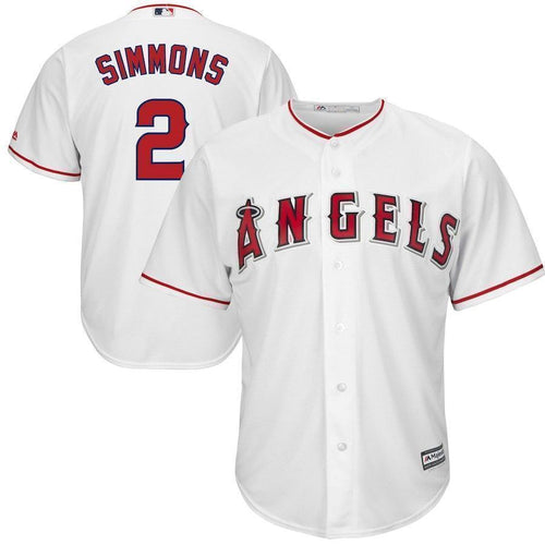 Andrelton Simmons Los Angeles Angels Baseball Player Jersey 2019