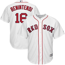 Load image into Gallery viewer, Andrew Benintendi Boston Red Sox Baseball Player Jersey 2019