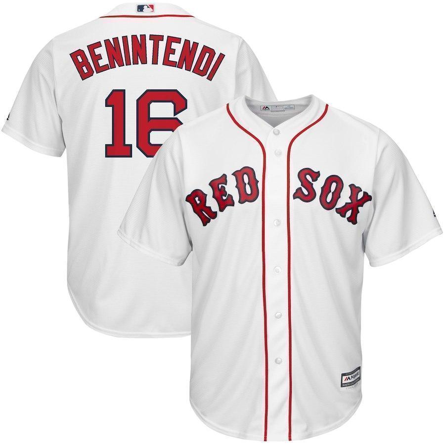 Andrew Benintendi Boston Red Sox Baseball Player Jersey 2019