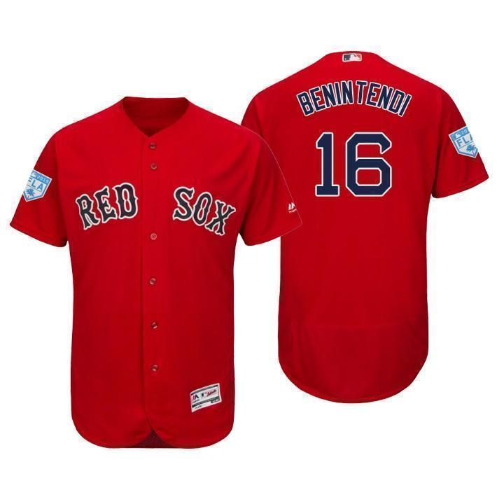 Andrew Benintendi Boston Red Sox 2019 Spring Training Baseball Player Jersey 2019