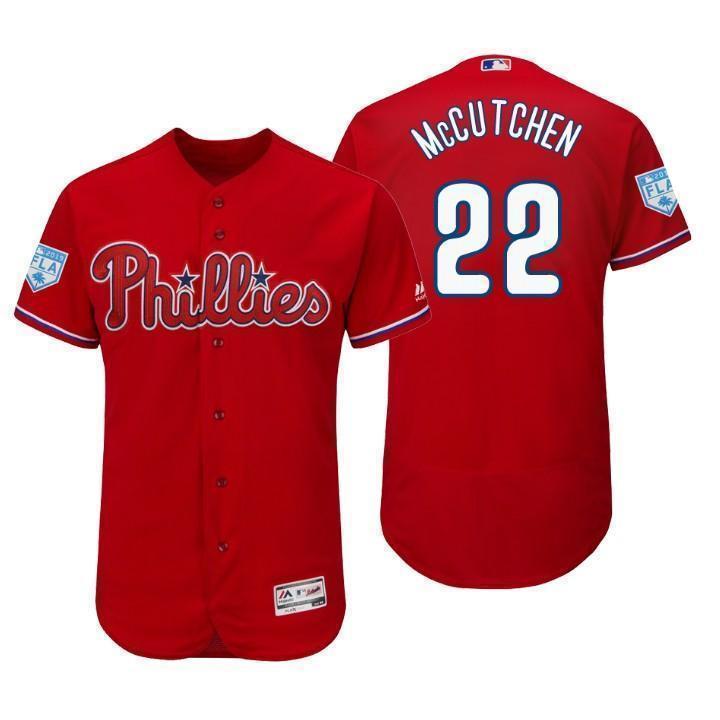 Andrew McCutchen Philadelphia Phillies 2019 Spring Training Baseball Player Jersey 2019