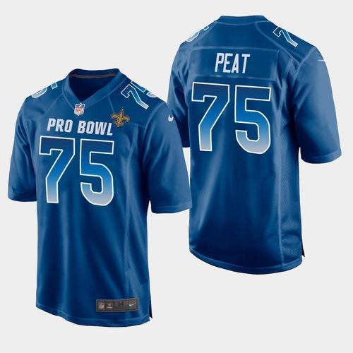 Andrus Peat New Orleans Saints NFC 2019 Pro Bowl Game Jersey 2019