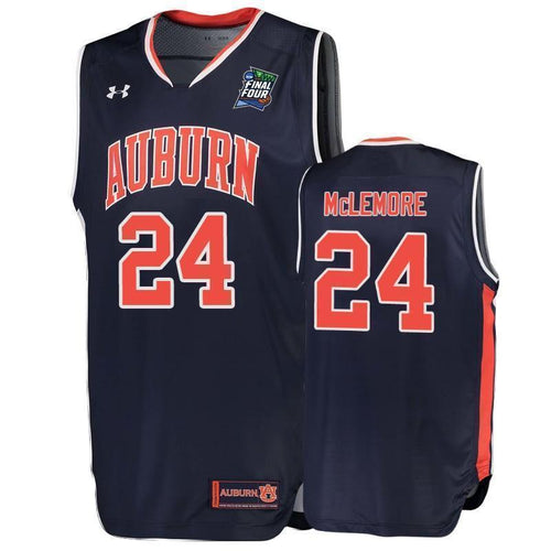 Anfernee McLemore Auburn Tigers 2019 Final Four Basketball Jersey 2019 - Navy