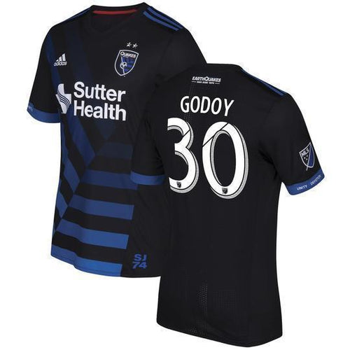 Anibal Godoy San Jose Earthquakes Primary Jersey 2019 2018