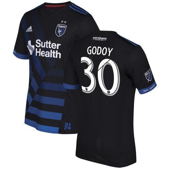 Anibal Godoy San Jose Earthquakes Primary Jersey 2019 2018