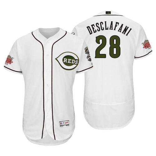 Anthony DeSclafani Cincinnati Reds 150th Anniversary Baseball Jersey 2019 - Green