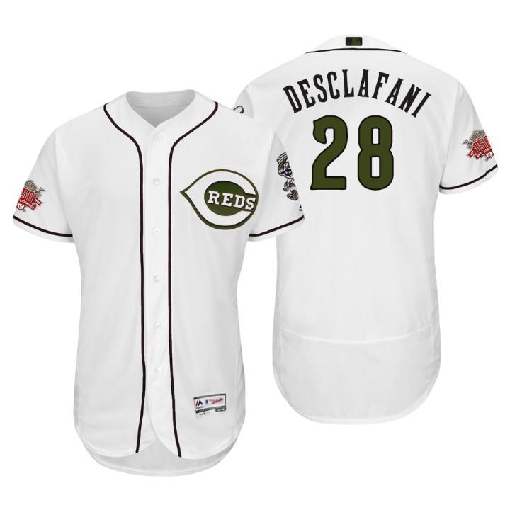 Anthony DeSclafani Cincinnati Reds 150th Anniversary Baseball Jersey 2019 - Green