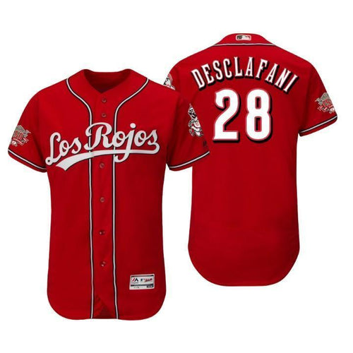 Anthony DeSclafani Cincinnati Reds 150th Anniversary Baseball Jersey 2019 - Red