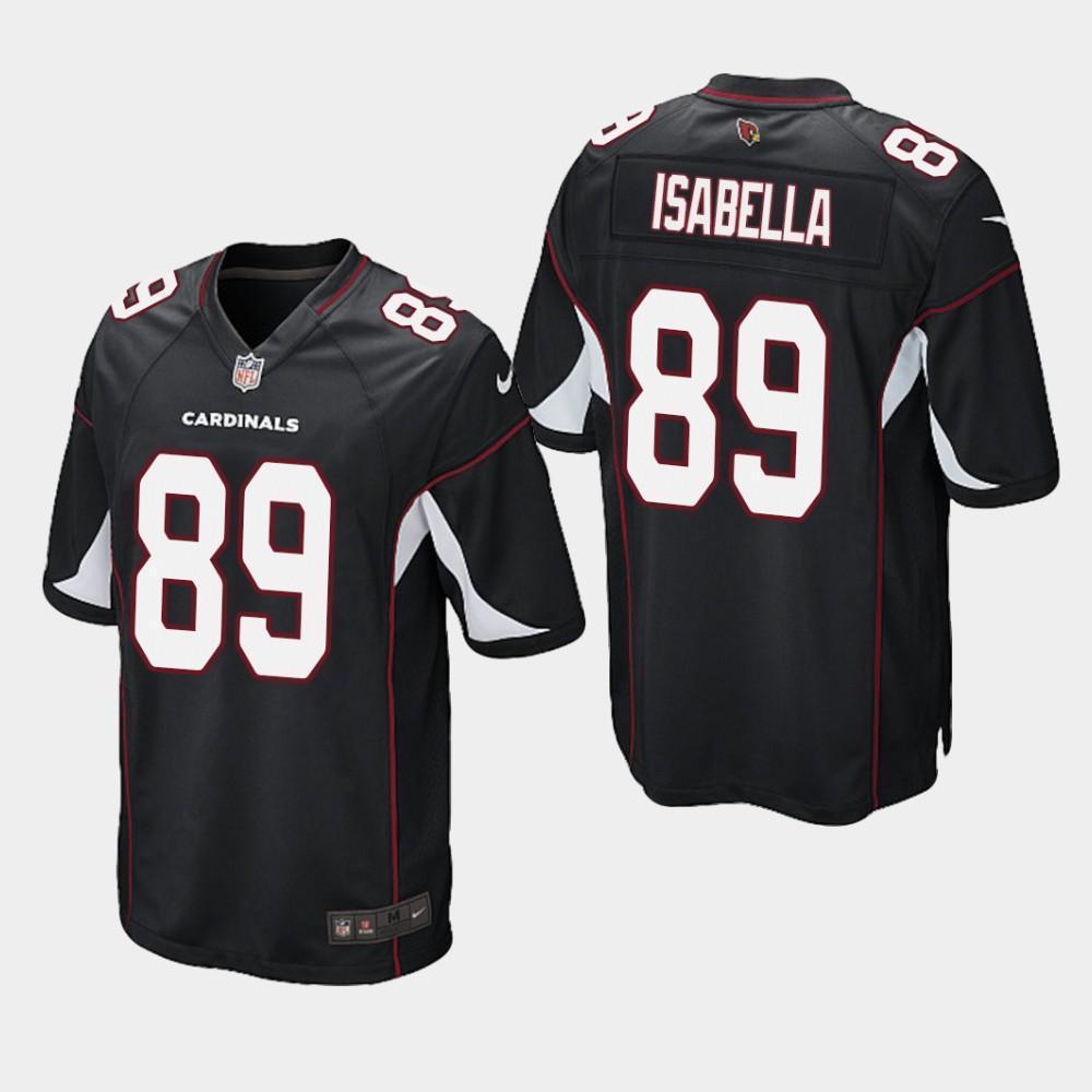 Arizona Cardinals #89 Andy Isabella 2019 Draft Game Jersey 2019 - Black