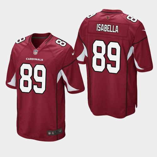 Arizona Cardinals #89 Andy Isabella 2019 Draft Game Jersey 2019 - Cardinal