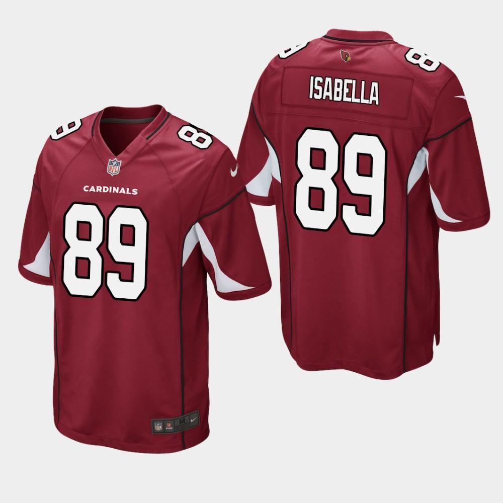 Arizona Cardinals #89 Andy Isabella 2019 Draft Game Jersey 2019 - Cardinal
