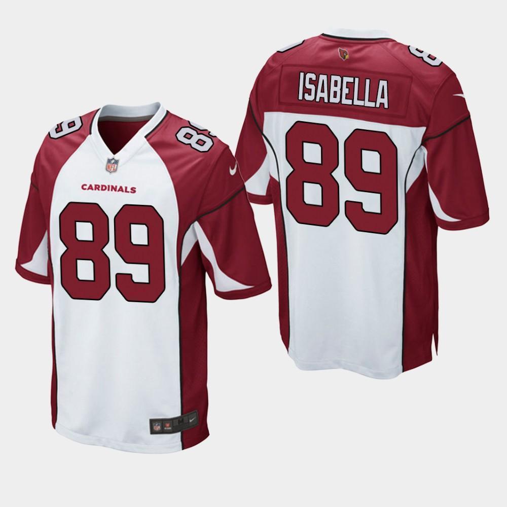 Arizona Cardinals #89 Andy Isabella 2019 Draft Game Jersey 2019 - White