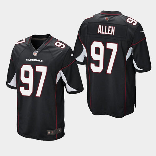 Arizona Cardinals #97 Zach Allen 2019 Draft Game Jersey 2019 - Black
