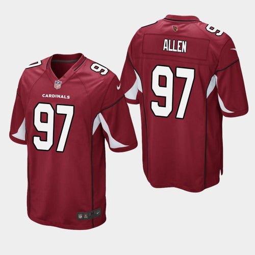 Arizona Cardinals #97 Zach Allen 2019 Draft Game Jersey 2019 - Cardinal