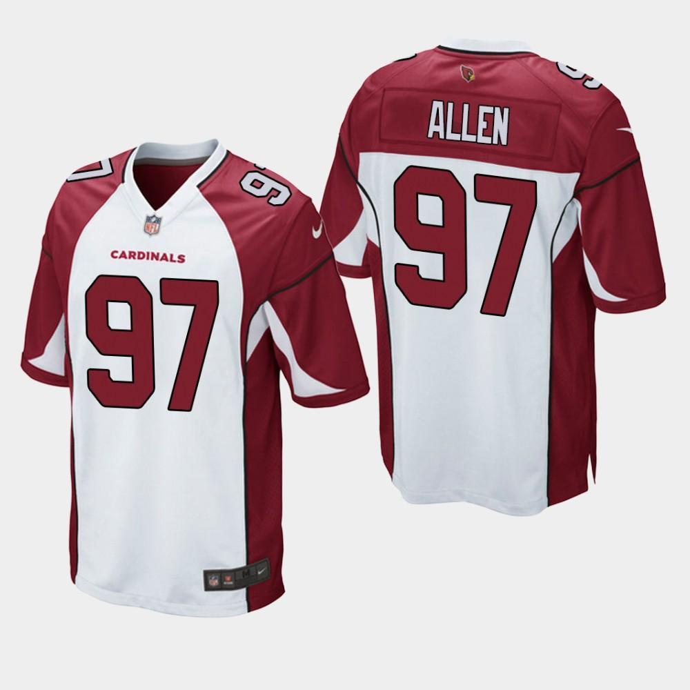 Arizona Cardinals #97 Zach Allen 2019 Draft Game Jersey 2019 - White