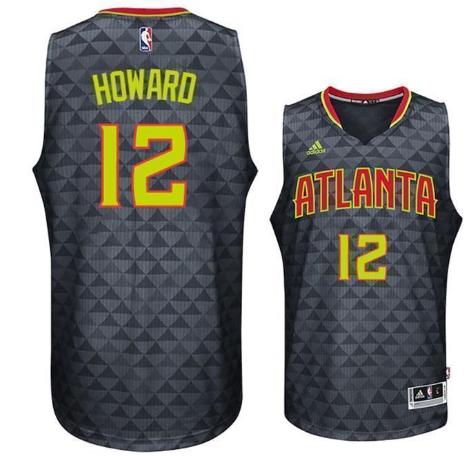 Atlanta Hawks Dwight Howard New Jersey 2019-Black